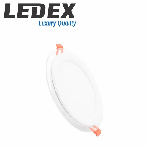 ლედ პანელი მრგვალი შუშის LEDEX LED Glass Down Light (Round) 12w 6500K — LED განათება